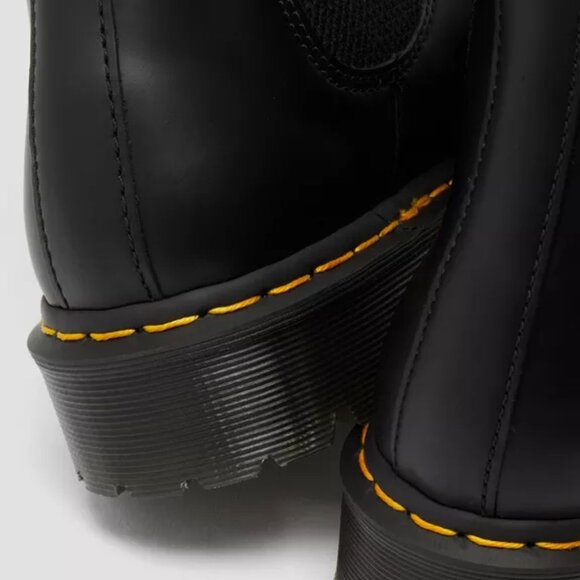 Dr Martens 2976 Bex Smooth Leather Chelsea Boots in Black US 6 - Picture 3 of 9